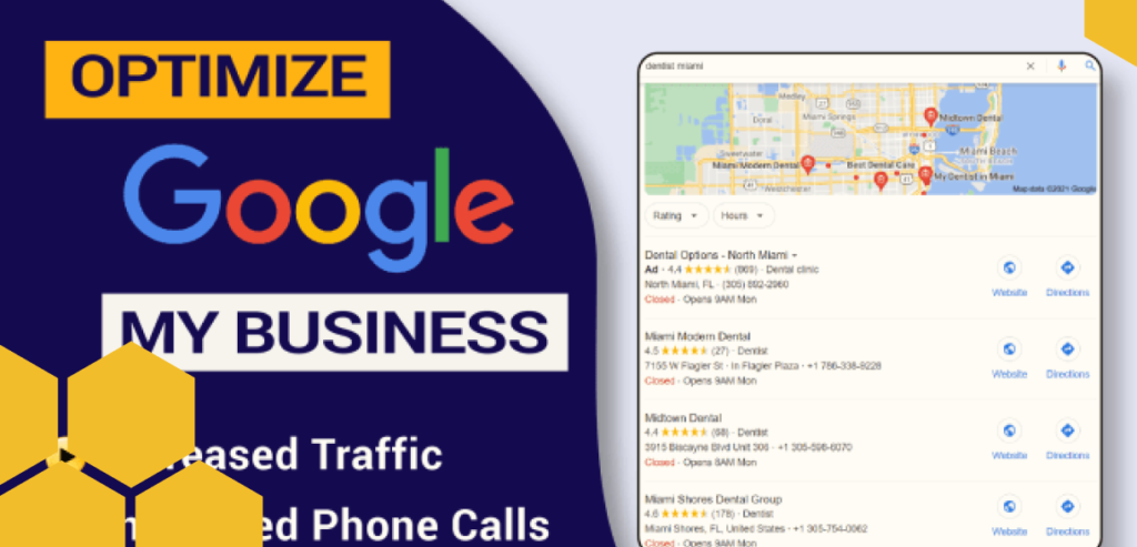 Google My Business Optimization for local businesses